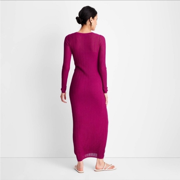 Nwt Women's Long Sleeve Sheer Midi Dress - Future
Collective with Jenny K. Lopez - Picture 4 of 6